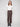 Mocha wax flared pants featuring a stylish cropped length for a modern look by Charlie B.