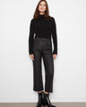 These pants feature a stylish flare leg design, perfect for adding a trendy touch to your outfit by Charlie B.
