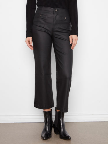 Crafted with ankle length, these pants offer a chic and modern look suitable for any occasion by Charlie B.