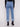 Classic five-pocket design in medium blue denim with regular rise and wide cuffs, perfect for casual outings by Charlie B.