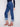 Straight leg jeans in indigo with stretch denim, offering comfort and durability for everyday wear by Charlie B.