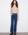 These jeans feature a stylish wide leg design, perfect for modern fashion enthusiasts. Crafted with care by Charlie B.