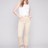 Bootcut Stretch Twill Pants - Corn - Charlie B Collection Canada - Image 1