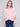 Bubble Cotton Blouse with Front Twist - Flamingo - Charlie B Collection Canada - Image 1