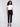 Capri Pants with Hem Slit - Black - Charlie B Collection Canada - Image 1