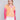 Color Block Cotton Sweater - Tangerine - Charlie B Collection Canada - Image 1