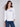 Cotton Sweater With Flower Embroidery - White - Charlie B Collection Canada - Image 4
