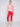Cropped Bootcut Twill Pants with Asymmetrical Hem - Cherry - Charlie B Collection Canada - Image 6