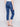 Cropped Jeans with Zipper Detail - Indigo - Charlie B Collection Canada - Image 3