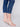 Cropped Jeans with Zipper Detail - Indigo - Charlie B Collection Canada - Image 4