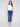 Cropped Jeans with Zipper Detail - Indigo - Charlie B Collection Canada - Image 6