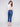 Cropped Jeans with Zipper Detail - Indigo - Charlie B Collection Canada - Image 7