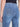 Cropped Pull-On Jeans with Hem Tab - Medium Blue - Charlie B Collection Canada - Image 8