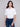 Cropped Twill Jean Jacket - White - Charlie B Collection Canada - Image 4