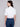 Cropped Twill Jean Jacket - White - Charlie B Collection Canada - Image 5