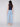 Cropped Wide Leg Jeans - Blue Jean - Charlie B Collection Canada - Image 5