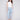 Cross Stitch Embroidered Jeans - Bleach Blue - Charlie B Collection Canada - Image 1