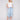 Denim Midi Skirt with Frayed Hem - Light Blue - Charlie B Collection Canada - Image 1