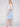 Denim Midi Skirt with Frayed Hem - Light Blue - Charlie B Collection Canada - Image 2
