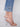 Embroidered Hem Jeans - Medium Blue - Charlie B Collection Canada - Image 5