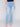 Flare Jeans with Decorative Buttons - Light Blue - Charlie B Collection Canada - Image 2
