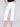 Flared Twill Jeans with Raw Edge - White - Charlie B Collection Canada - Image 2