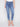 Frayed Hem Cropped Denim Pants - Medium Blue - Charlie B Collection Canada - Image 4