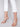 Frayed Hem Cropped Twill Pants - White - Charlie B Collection Canada - Image 6
