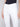 Frayed Hem Cropped Twill Pants - White - Charlie B Collection Canada - Image 7