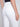 Frayed Hem Cropped Twill Pants - White - Charlie B Collection Canada - Image 8