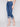 Cropped Jeans with Embroidered Cuff - Indigo - Charlie B Collection Canada - Image 4