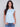 Linen Tank Top with Sleeve Detail - Sky - Charlie B Collection Canada - Image 1