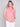 Linen Tank Top with Sleeve Detail - Flamingo - Charlie B Collection Canada - Image 4