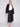 Long Satin Skirt - Black - Charlie B Collection Canada - Image 2