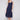 Long Sleeveless Cotton Eyelet Dress - Navy - Charlie B Collection Canada - Image 1