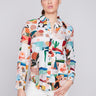 Printed Button-Up Shirt - Story - Charlie B Collection Canada - Image 1