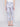 Printed Capri Pants with Hem Slit - Splatter - Charlie B Collection Canada - Image 3