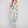 Printed Crinkle Jogger Pants - Resort - Charlie B Collection Canada - Image 1