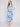 Printed Sleeveless Cotton Dress - Sky - Charlie B Collection Canada - Image 1