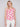 Printed Sleeveless Linen Top with Slit - Sherbet - Charlie B Collection Canada - Image 1