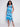 Printed Sleeveless Midi Dress - Ocean - Charlie B Collection Canada - Image 1
