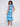 Printed Sleeveless Midi Dress - Ocean - Charlie B Collection Canada - Image 2