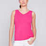 Reversible Bamboo Cami - Punch - Charlie B Collection Canada - Image 1