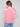 Satin V-Neck Knit Top - Flamingo - Charlie B Collection Canada - Image 2
