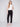 Side Slit Tapered Pants - Black - Charlie B Collection Canada - Image 4