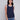 Sleeveless Knit Top with Crochet Detail - Navy - Charlie B Collection Canada - Image 1