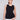 Sleeveless Organic Cotton Slub Knit Top - Black - Charlie B Collection Canada - Image 1