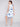 Sleeveless Printed A-Line Linen Dress - Blue - Charlie B Collection Canada - Image 3