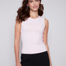 Sleeveless Super Stretch Top - Lotus - Charlie B Collection Canada - Image 1