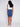 Stretch Denim Skort with Frayed Hem - Indigo - Charlie B Collection Canada - Image 4
